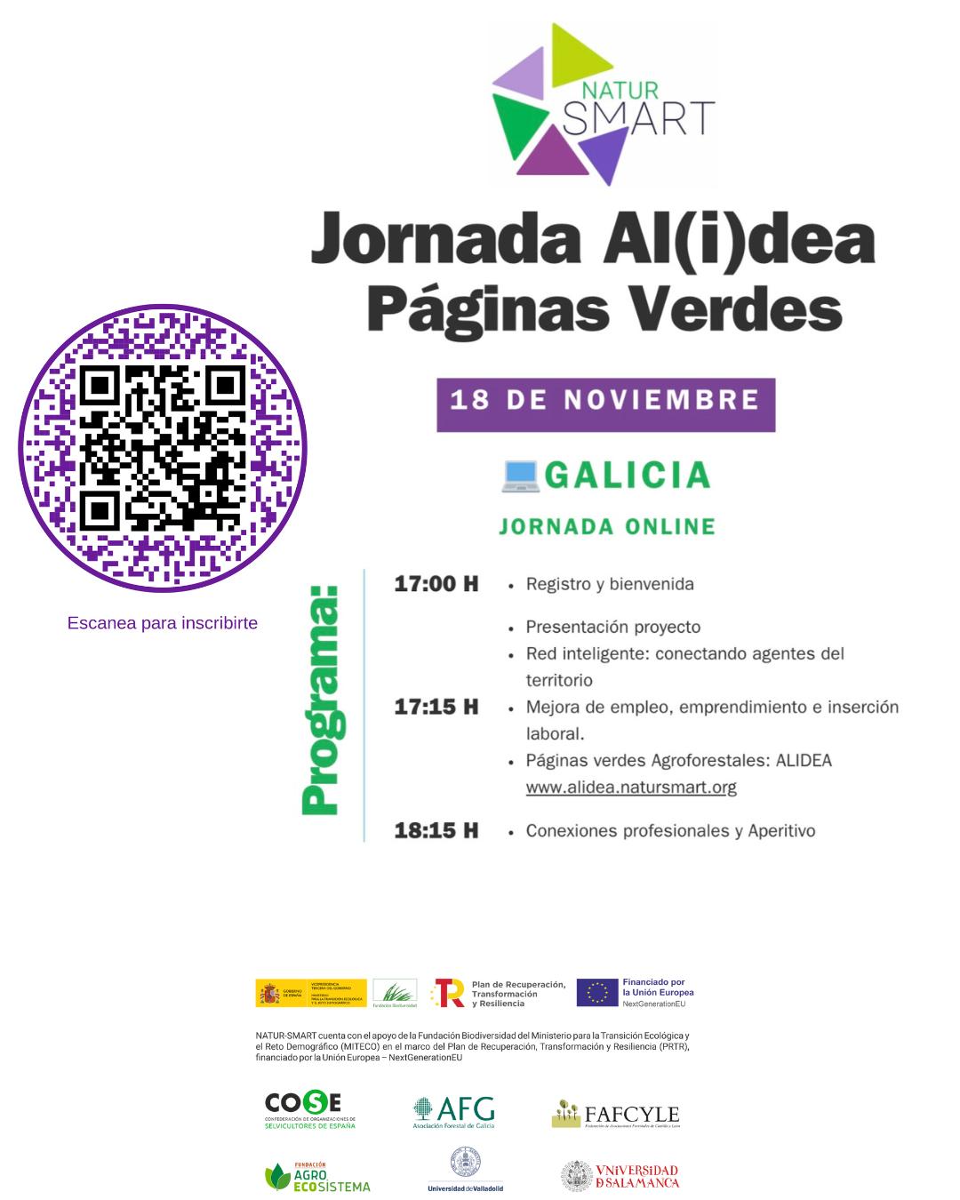Jornada Al(i)dea Páginas Verdes Galicia