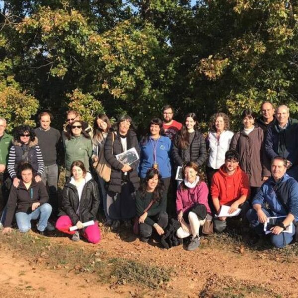 Los socios se reúnen en Villamartín de Don Sancho, en León con la presencia de la alcaldesa, y visitan la zona piloto III del proyecto